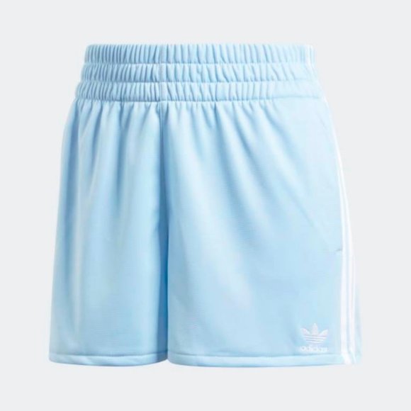 adidas Pants - ADIDAS 3-Stripe Back Pocket Shorts Clear Sky Blue